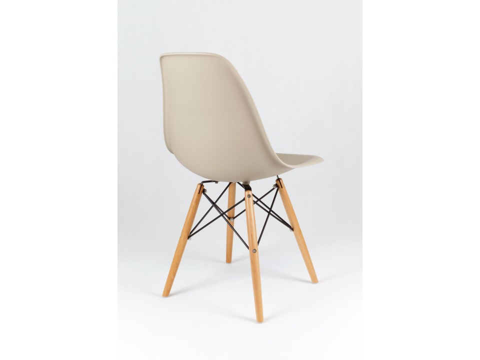 Sk Design Kr012 Beżowe Krzesło Buk