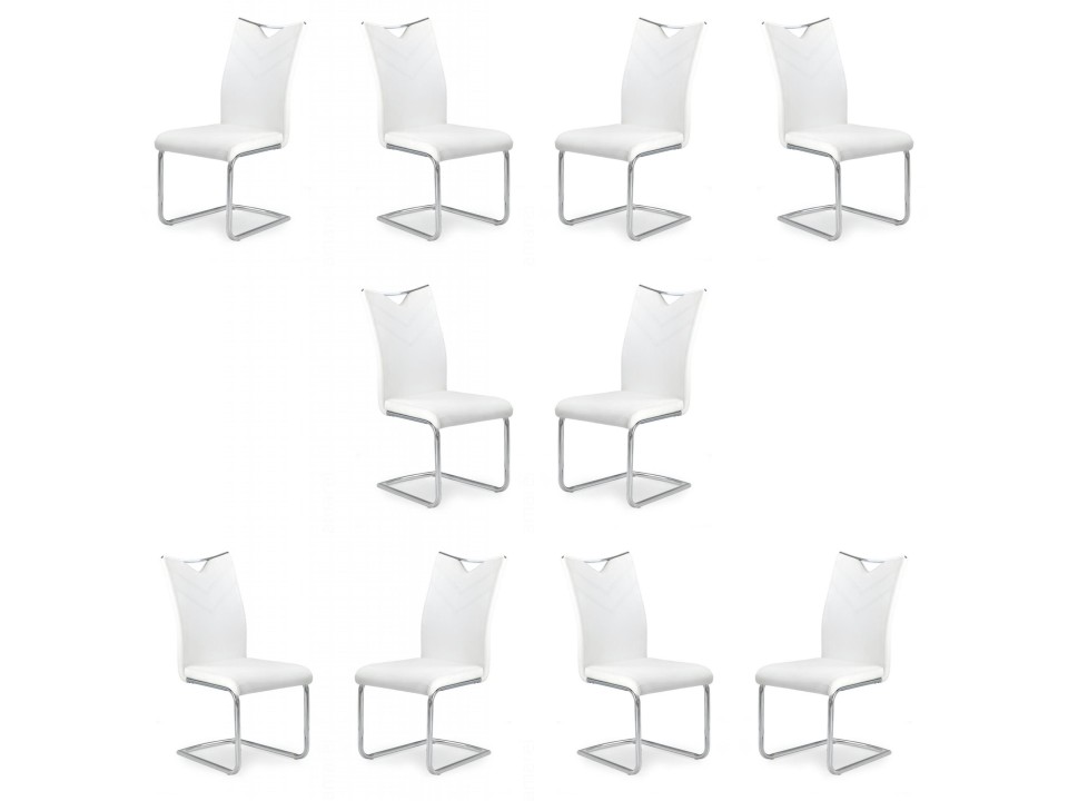 Dziesięć krzeseł białych - 1517