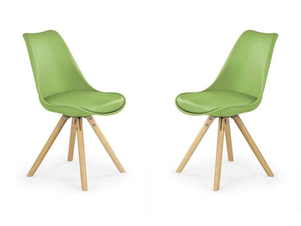 Dwa krzesła zielone - 1425