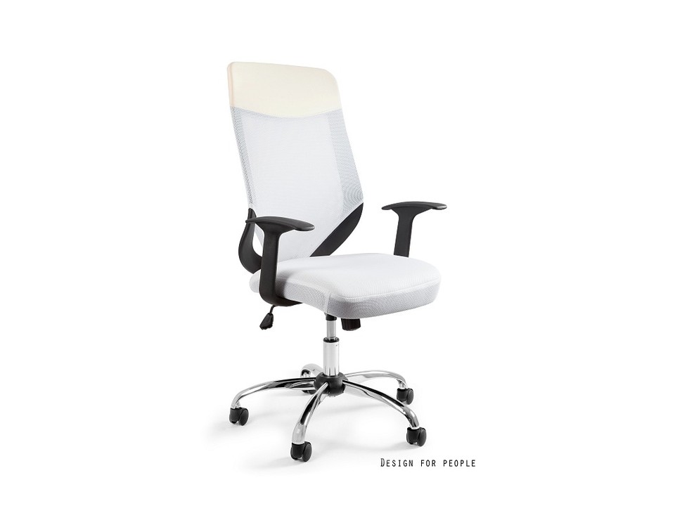 Fotel Mobi Plus / biały - Unique