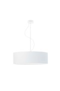 Lampa Biała  wisząca HAJFA fi - 60 cm - kolor biały  Lysne