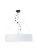 Lampa wisząca PORTO fi - 80 cm - kolor biały  Lysne