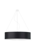 Lampa Czarna  wisząca PORTO fi - 80 cm - kolor czarny  Lysne