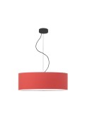 Lampa wisząca z regulacją wysokości HAJFA fi - 60 cm - kolor czerwony  Lysne