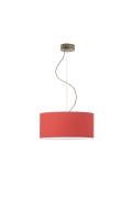 Lampa Sufitowe  wisząca HAJFA fi - 40 cm - kolor czerwony  Lysne