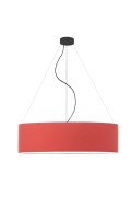 Lampa Designerska  wisząca PORTO fi - 80 cm - kolor czerwony  Lysne