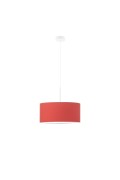 Lampa Sufitowa  wisząca SINTRA fi - 40 cm - kolor czerwony  Lysne