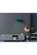 Lampa welurowa szara SINTRA VELUR fi - 50 cm kolor szary  Lysne