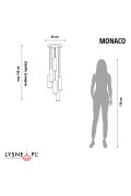 Żyrandol kaskadowy MONACO  Lysne