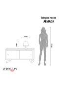 Lampka stołowa ALMADA  Lysne