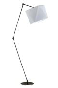 Lampa stojąca z białym kloszem OSAKA  Lysne