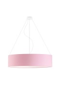 Żyrandol dla dziewczynki PORTO fi - 80 cm - kolor jasny różowy  Lysne