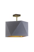 Lampa Nowoczesna  wisząca SINTRA fi - 50 cm - kolor szary stalowy  Lysne