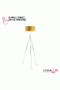 Lampa podłogowa w loftowym stylu MALMO  Lysne