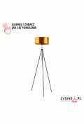 Lampa stojąca typu tripod MALMO MIRROR  Lysne