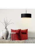 Lampa wisząca do salonu SINTRA fi - 50 cm - kolor czarny  Lysne