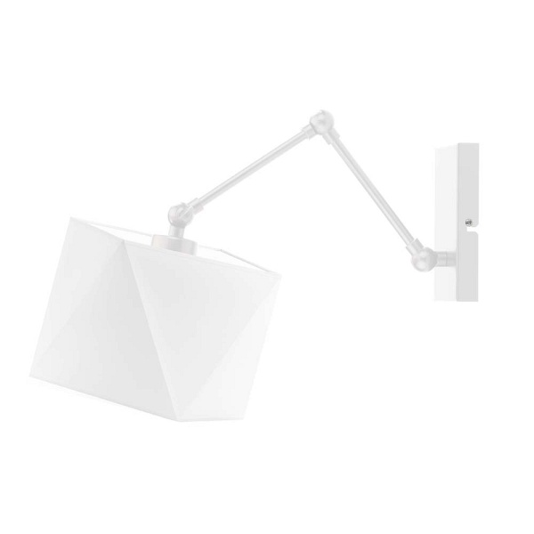 Kinkiet Biały  regulowany AMARILLO  Lysne