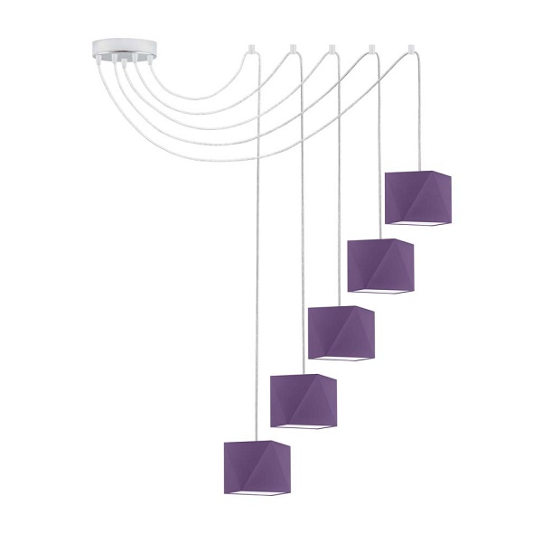 Lampa Nowoczesna  wisząca pająk KANO D5  Lysne