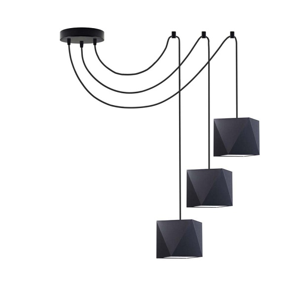 Żyrandol do salonu typu pająk KANO D3  Lysne