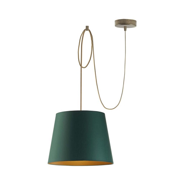 Lampa wisząca z regulowaną długością przewodu TIMARY GOLD  Lysne