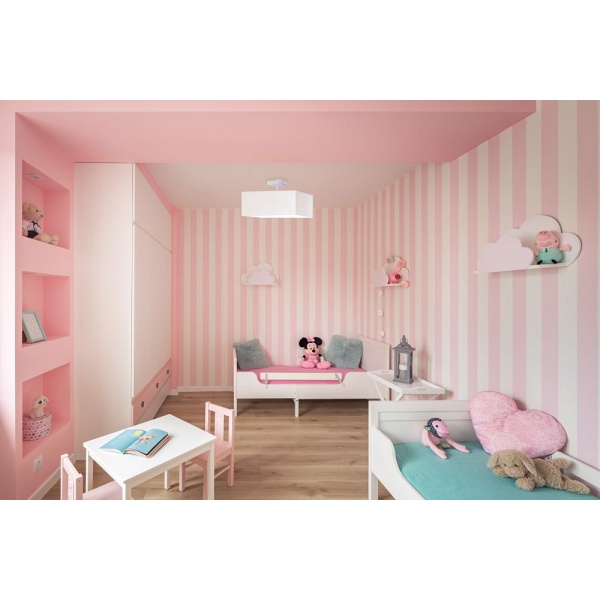 Plafoniera do pokoju dziecka  ALBA - kolor miętowy  Lysne