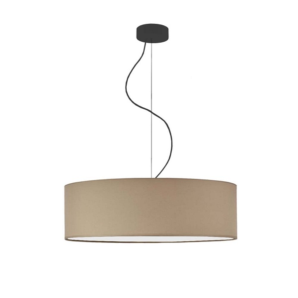 Lampa wisząca do kuchni nad stół HAJFA fi - 60 cm - kolor beżowy  Lysne