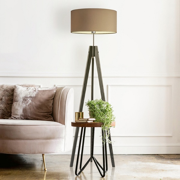 Lampa Nowoczesna  podłogowa do salonu HAITI  Lysne