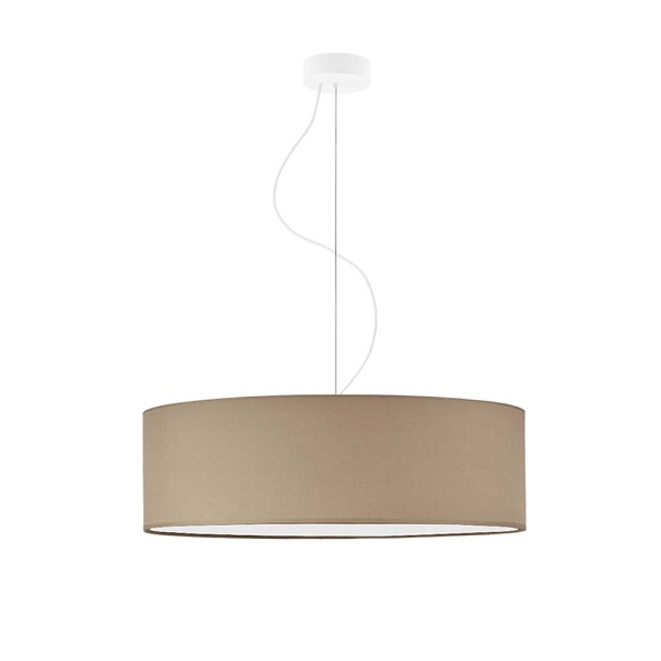 Lampa wisząca do kuchni nad stół HAJFA fi - 60 cm - kolor beżowy  Lysne