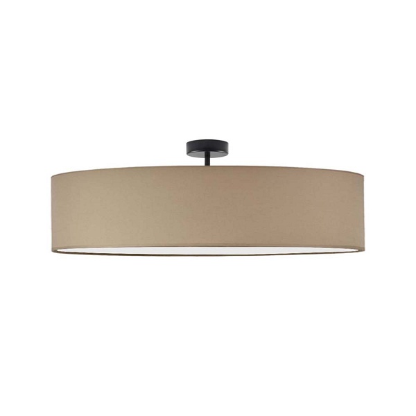 Plafon sufitowy GRENADA  fi - 80 cm - kolor beżowy  Lysne