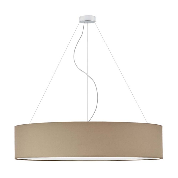 Lampa Designerska  wisząca PORTO fi - 100 cm - kolor beżowy  Lysne