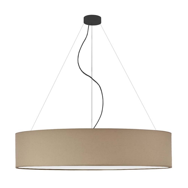 Lampa Designerska  wisząca PORTO fi - 100 cm - kolor beżowy  Lysne
