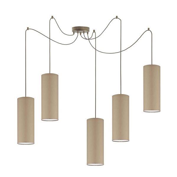 Żyrandol sufitowy pająk VIZELA T5  Lysne