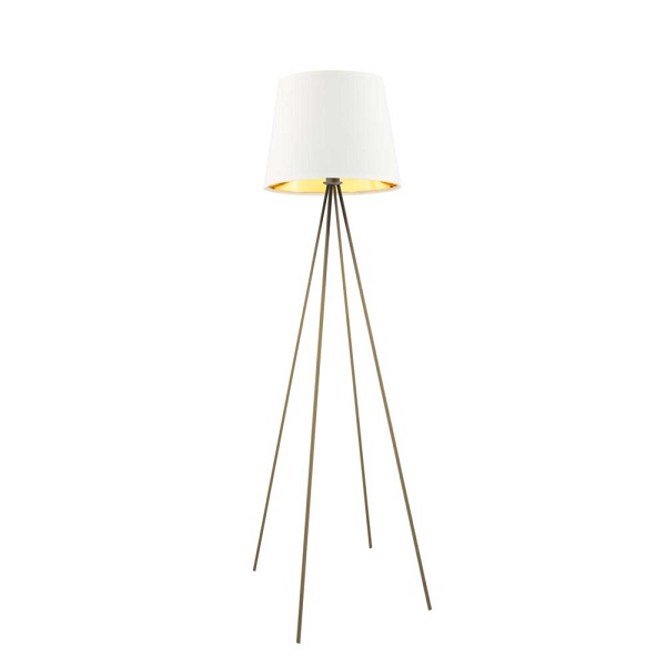 Lampa Nowoczesna  podłogowa PANAMA GOLD  Lysne