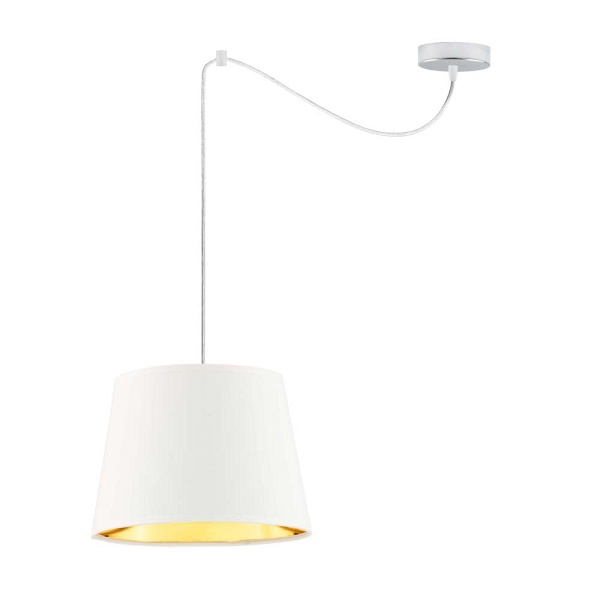 Lampa sufitowa z regulowaną wysokością TIMARY GOLD  Lysne