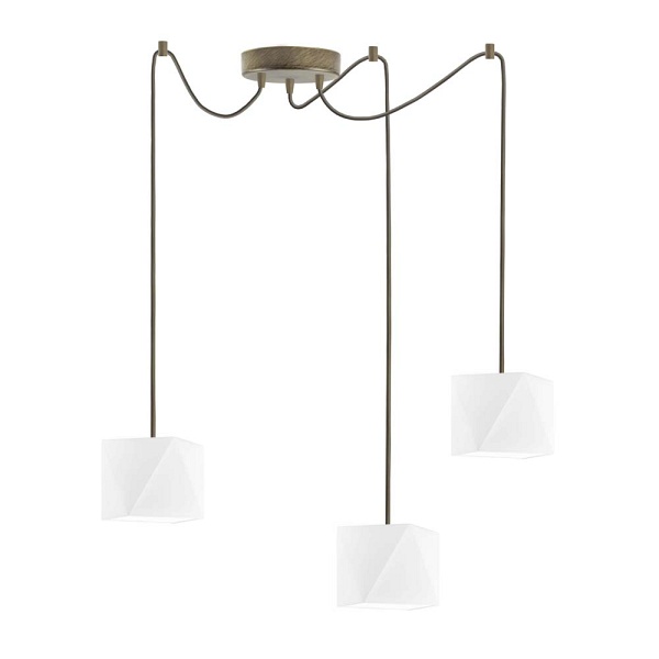 Lampa Geometryczna  wisząca KANO D3  Lysne