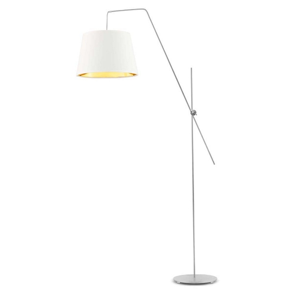 Lampa podłogowa do czytania VIGO GOLD  Lysne