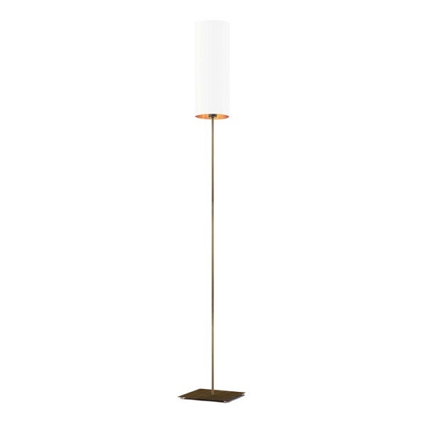 Lampa podłogowa do salonu FLORENCJA GOLD  Lysne