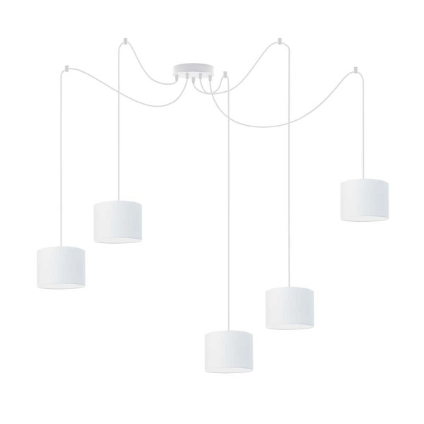 Lampa Biała  wisząca WAIKIKI W5  Lysne