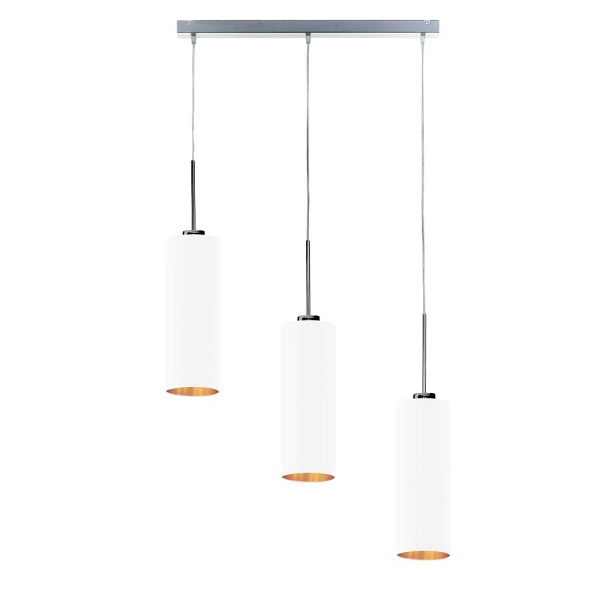 Lampa wisząca do salonu BORNEO GOLD  Lysne