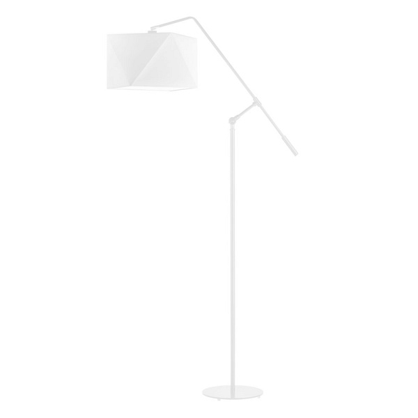 Lampa Biała  stojąca do czytania COLMA  Lysne