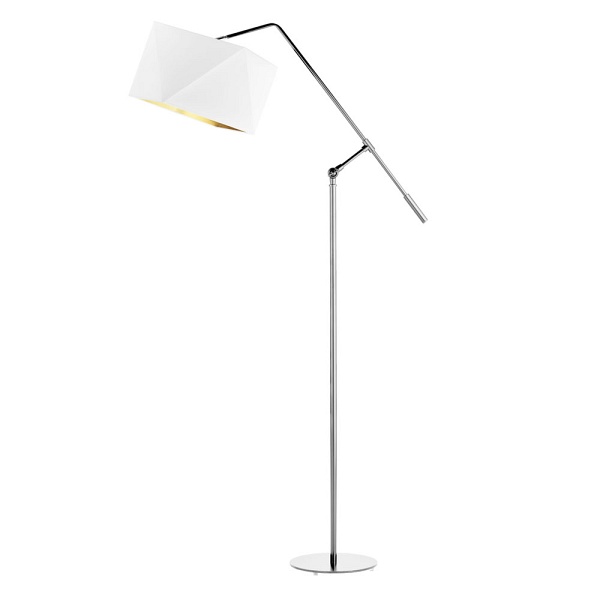 Lampa Stylowa  stojąca do sypialni COLMA GOLD  Lysne