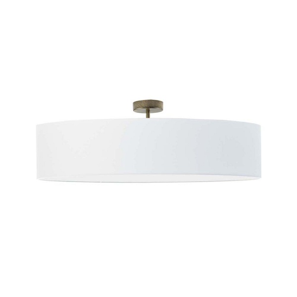 Lampa sufitowa GRENADA  fi - 80 cm - kolor biały  Lysne