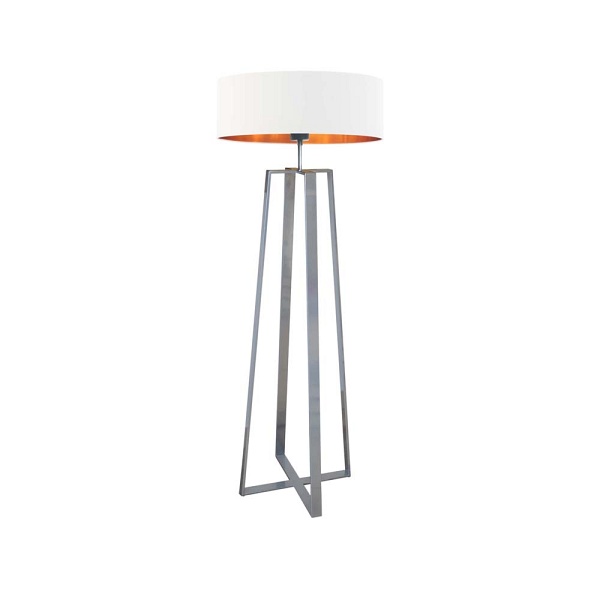 Lampa Nowoczesna  podłogowa do sypialni MOSS GOLD  Lysne