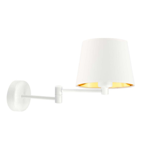 Lampa Nowoczesna  ścienna do sypialni LUGO GOLD  Lysne