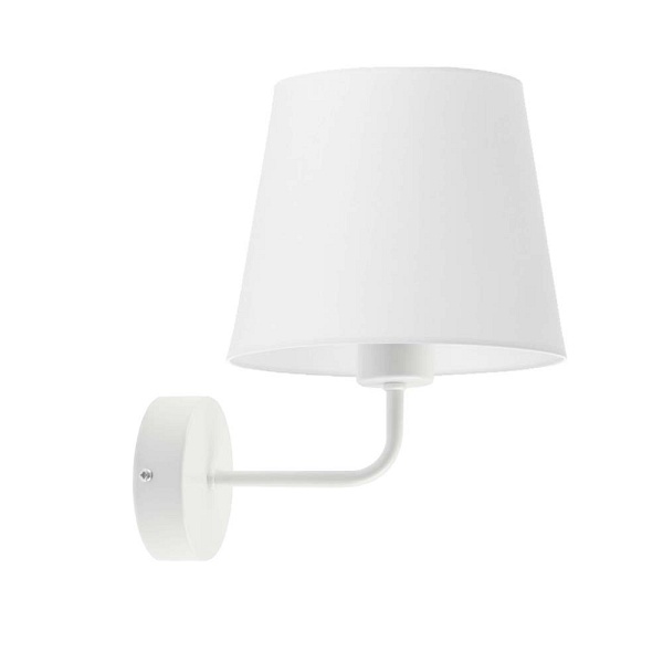 Lampa Biała  ścienna RIMINI  Lysne