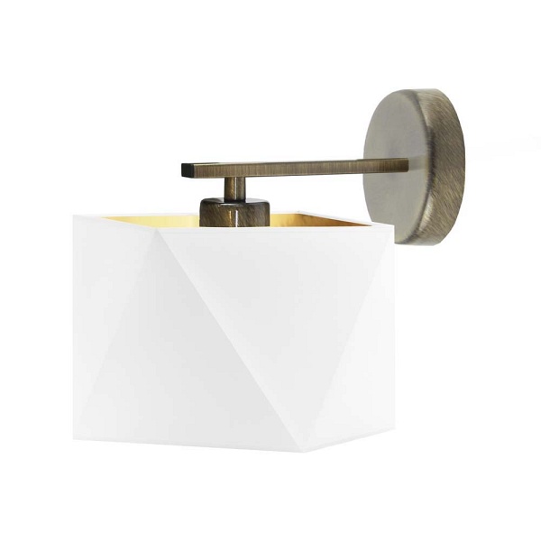 Kinkiet Nowoczesny  PATNA GOLD  Lysne