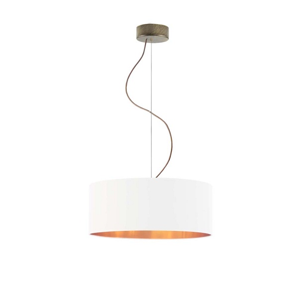 Lampa Nowoczesna  wisząca do jadalni HAJFA GOLD fi - 40 cm  Lysne