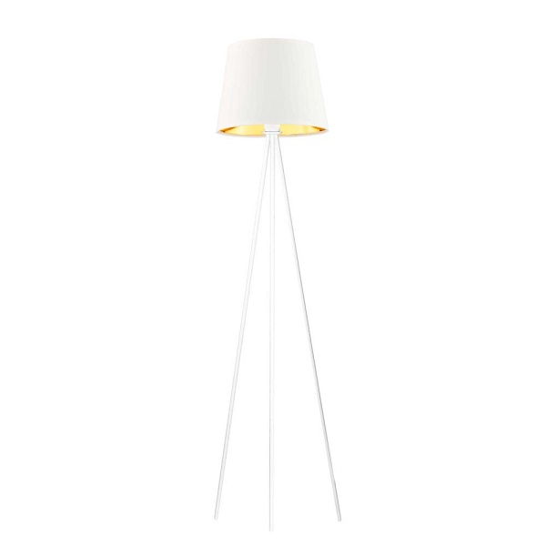 Lampa Nowoczesna  stojąca RENO GOLD  Lysne