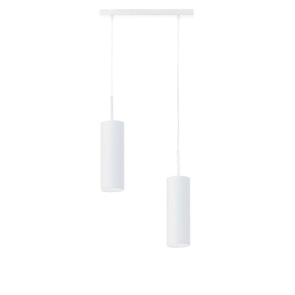 Lampa Biała  wisząca MADERA  Lysne