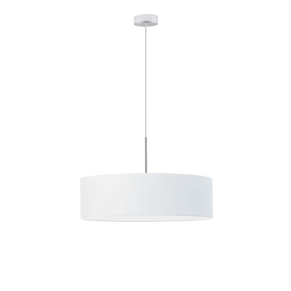 Lampa wisząca z regulacją wysokości SINTRA fi - 60 cm - kolor biały  Lysne